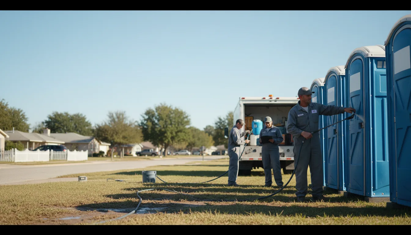 Long-Term Portable Toilet Rental in Norman, AR near me